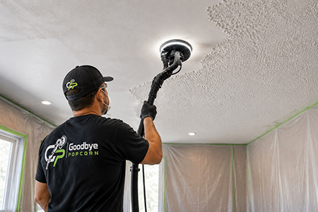 Popcorn Ceiling Removal